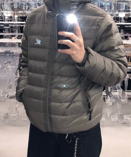 PHYPS MOTORCYCLE(フィップスモーターサイクル)の「H-Tech Storm Shield Parka Blue Gray(ダウンジャケット/コート・レディース・その他・SMALL/MEDIUM/LARGE/X-LARGE)」の11枚目の写真
