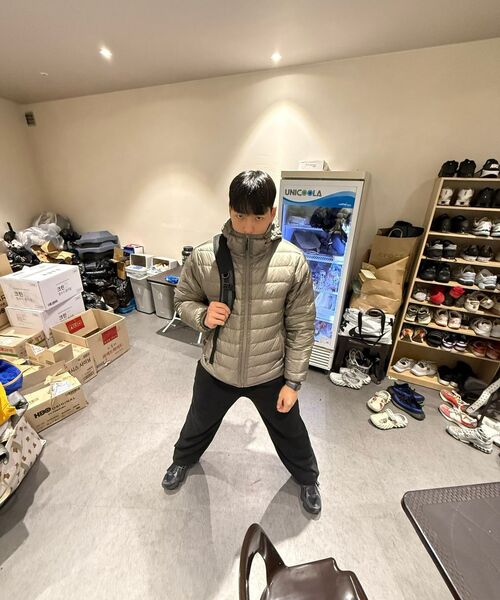 PHYPS MOTORCYCLE(フィップスモーターサイクル)の「H-Tech Storm Shield Parka Blue Gray(ダウンジャケット/コート・レディース・その他・SMALL/MEDIUM/LARGE/X-LARGE)」の4枚目の写真