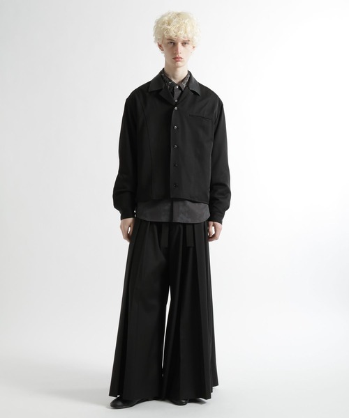 HARE（ハレ）の「3Dデザインシャツジャケット(HARE)（シャツ/ブラウス・メンズ・グレー/ブラック/ネイビー・FREE）」の5枚目の写真