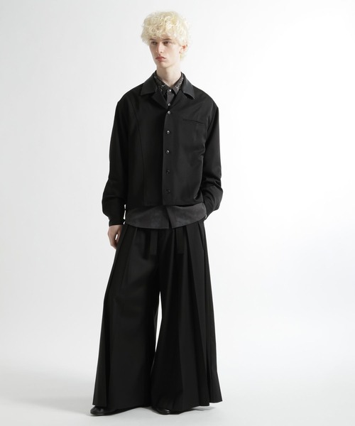 HARE（ハレ）の「3Dデザインシャツジャケット(HARE)（シャツ/ブラウス・メンズ・グレー/ブラック/ネイビー・FREE）」の6枚目の写真