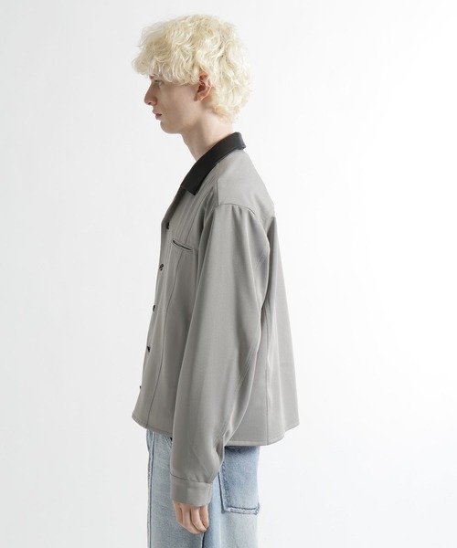 HARE（ハレ）の「3Dデザインシャツジャケット(HARE)（シャツ/ブラウス・メンズ・グレー/ブラック/ネイビー・FREE）」の19枚目の写真