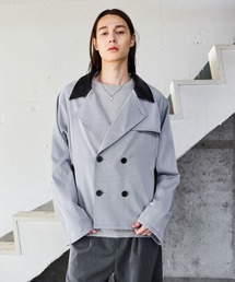 HARE | レザーキリカエトレンチブルゾン(HARE)(ブルゾン)