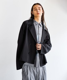 HARE | レザーキリカエトレンチブルゾン(HARE)(ブルゾン)