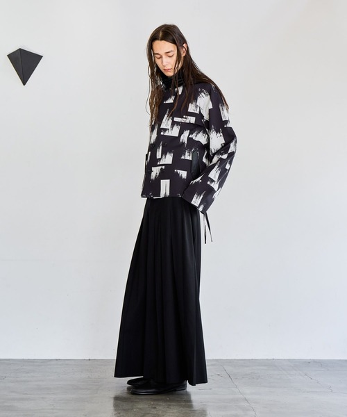 HARE（ハレ）の「レザーキリカエトレンチブルゾン(HARE)（ブルゾン・メンズ・ブラック/グレー/ブラック系その他・FREE）」の9枚目の写真