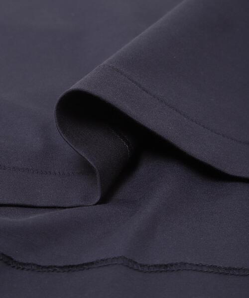 EKAL(エカル)の「シルケットコットンロングスリーブTシャツ(Tシャツ/カットソー・レディース・ネイビー/オフホワイト・ONE)」の20枚目の写真