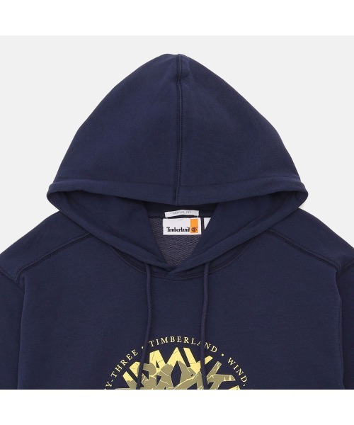 Timberland（ティンバーランド）の「ツリーロゴ グラフィック フーディー メンズ（パーカー・メンズ・ネイビー・MEDIUM/LARGE/XX-LARGE/X-LARGE/SMALL）」の3枚目の写真