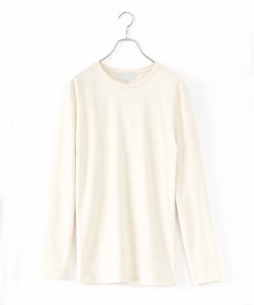 WALANCE(ワランス)の「organic cotton jersey long sleeve tee(Tシャツ/カットソー・レディース・オフホワイト・FREE)」の1枚目の写真