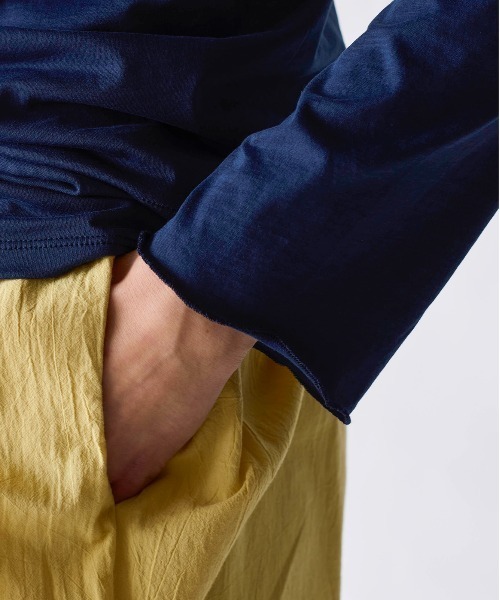 WALANCE(ワランス)の「organic cotton jersey long sleeve tee(Tシャツ/カットソー・レディース・オフホワイト・FREE)」の8枚目の写真