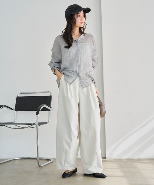 KOBE LETTUCE（コウベレタス）の「デニムキャップ（キャップ・レディース・ブルー/ライトブルー/ブラック・FREE）」の6枚目の写真