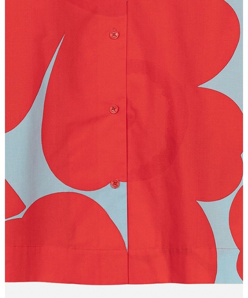 marimekko（マリメッコ）の「Taitavuus Unikko / Dress（ワンピース・レディース・レッド・36/34/38/40/32）」の9枚目の写真