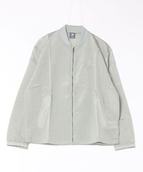 NEW BALANCE(ニューバランス)の「New Balance ニューバランス M O.HシグネチャークリンクルナイロンJK ジャケット MJ61T0GGAAQ AAQ(その他アウター・メンズ・グレー・XX-LARGE/X-LARGE/LARGE/MEDIUM)」の1枚目の写真