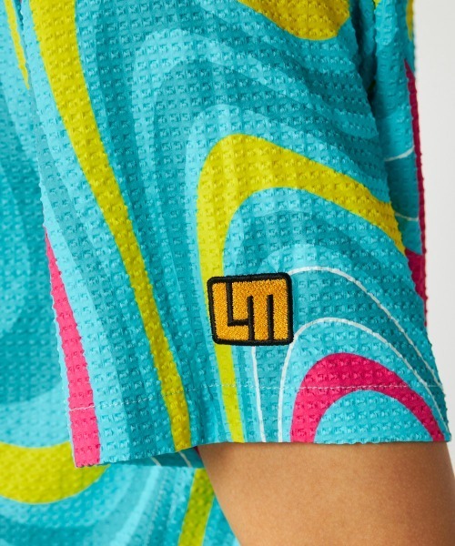 Loudmouth(ラウドマウス)の「LOUDMOUTH/ラウドマウス ゴルフウェア 吸汗速乾 UVカット 接触冷感 半袖 ニットサッカー 開襟シャツ(シャツ/ブラウス・メンズ・その他2/その他1/その他・L/M/LL)」の7枚目の写真