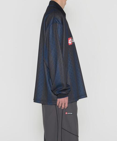 LOTTO（ロット）の「LOTTO　MUTED ST LONG-SLEEVE GAME SHIRTS（Tシャツ/カットソー・メンズ・ブラック・XX-LARGE/X-LARGE/LARGE/MEDIUM）」の6枚目の写真