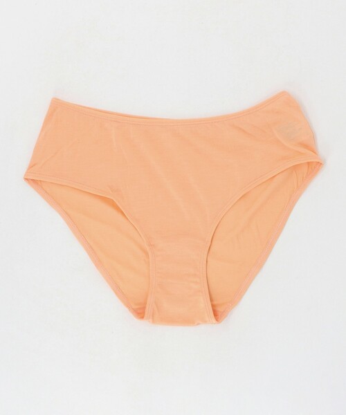 Steven Alan(スティーブンアラン)の「<COCOONA SKINWEAR>SILK BASIC SHORTS/ショーツ(ショーツ・レディース・シャーベット/ダークグレー・1)」の1枚目の写真