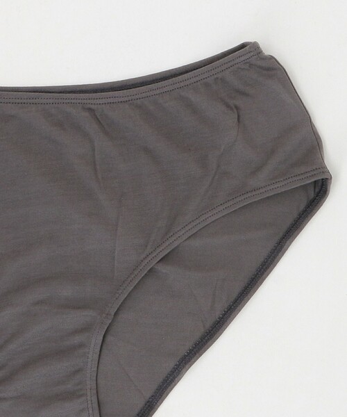 Steven Alan(スティーブンアラン)の「<COCOONA SKINWEAR>SILK BASIC SHORTS/ショーツ(ショーツ・レディース・シャーベット/ダークグレー・1)」の8枚目の写真