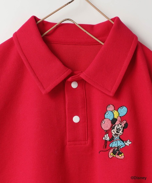 LOWRYS FARM（ローリーズファーム）の「Ｄｉｓｎｅｙ／ポロＳＳ　 654412（ポロシャツ・キッズ・レッド/ブルー/ホワイト×ブラック・150cm/140cm/130cm/120cm/110cm）」の15枚目の写真
