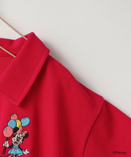 LOWRYS FARM（ローリーズファーム）の「Ｄｉｓｎｅｙ／ポロＳＳ　 654412（ポロシャツ・キッズ・レッド/ブルー/ホワイト×ブラック・150cm/140cm/130cm/120cm/110cm）」の16枚目の写真