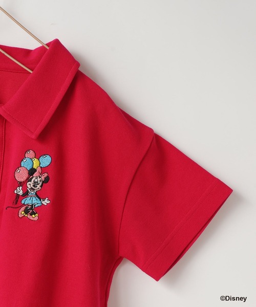LOWRYS FARM（ローリーズファーム）の「Ｄｉｓｎｅｙ／ポロＳＳ　 654412（ポロシャツ・キッズ・レッド/ブルー/ホワイト×ブラック・150cm/140cm/130cm/120cm/110cm）」の17枚目の写真