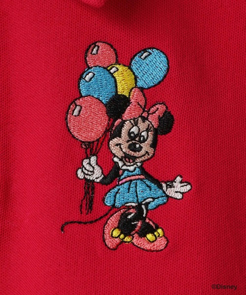 LOWRYS FARM（ローリーズファーム）の「Ｄｉｓｎｅｙ／ポロＳＳ　 654412（ポロシャツ・キッズ・レッド/ブルー/ホワイト×ブラック・150cm/140cm/130cm/120cm/110cm）」の22枚目の写真