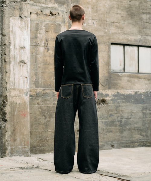 crosstuck rigid denim pants / クロスタックリジッドデニム（デニム