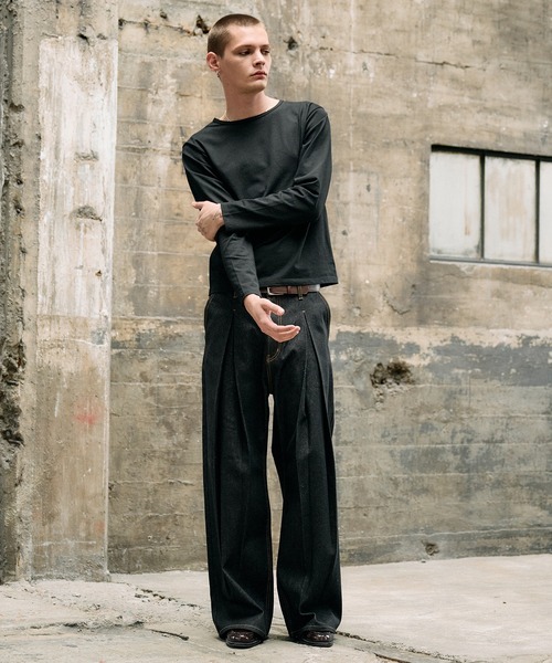 crosstuck rigid denim pants / クロスタックリジッドデニム（デニム
