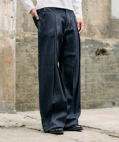 crosstuck rigid denim pants / クロスタックリジッドデニム（デニム