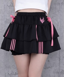 Amilige（アミリージュ）の「ハイウエストフリルジャージパンツ（その他パンツ）」