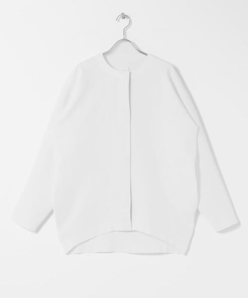 URBAN RESEARCH ROSSO WOMEN（アーバンリサーチ　ロッソ）の「ELENDEEK　COCOON FORM  CARDIGAN（カーディガン/ボレロ・レディース・オフホワイト/ミント/ブラック/ピンク・FREE）」の2枚目の写真