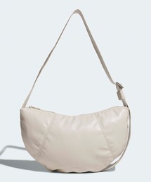 adidas（アディダス）の「adidas/アディダス トレフォイルロゴ スポーティー ホーボーバッグ 2026年春夏（ショルダーバッグ）」