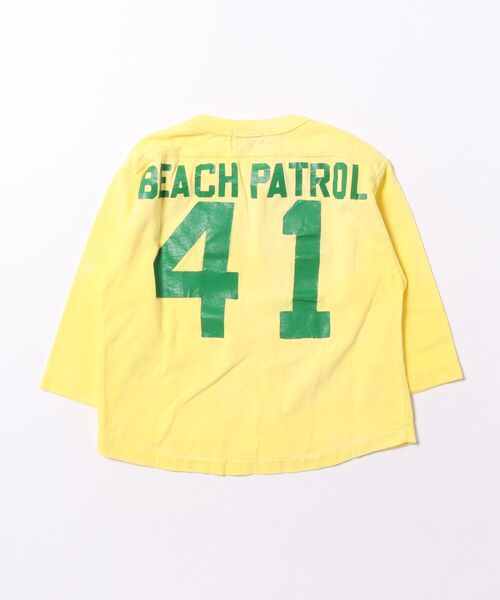 DENIM DUNGAREE（デニムダンガリー）の「Vintage Cotton Jersey 41 Long Sleeve Tee（Tシャツ/カットソー・キッズ・イエロー・105/115/125）」の2枚目の写真