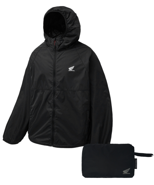 H-Tech Pertex Packable Windbreaker Black（ナイロンジャケット