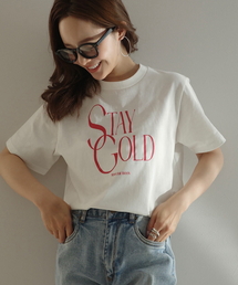 [ 田中亜希子さんコラボ ]アソートヴィンテージライクロゴTシャツ