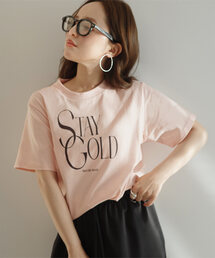 [ 田中亜希子さんコラボ ]アソートヴィンテージライクロゴTシャツ