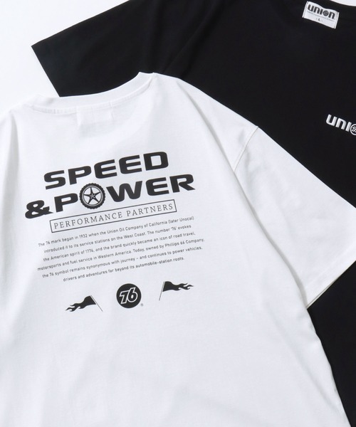 76(セブンティシックス)の「76Lubricants/ナナロクルブリカンツ プリント ワンポイント刺繍 アソート 半袖Tシャツ レディース メンズ(Tシャツ/カットソー・メンズ・ブラック/ブラック系その他2/ブラック系その他/ホワイト系その他2/ブラック系その他3/ホワイト系その他4/ホワイト/ホワイト系その他/ホワイト系その他3/ブラック系その他4・M/L/LL)」の4枚目の写真