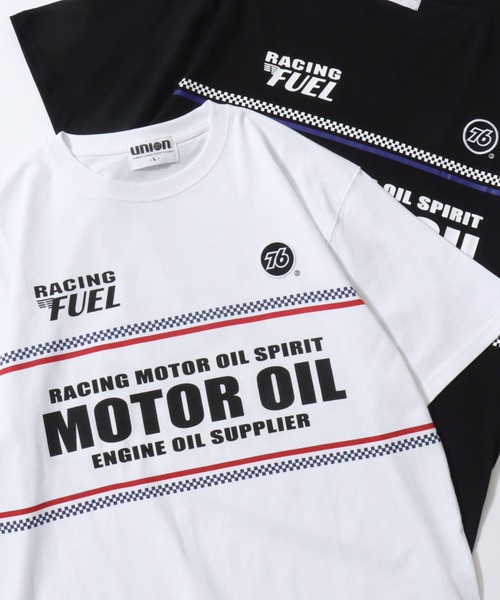 76(セブンティシックス)の「76Lubricants/ナナロクルブリカンツ プリント ワンポイント刺繍 アソート 半袖Tシャツ レディース メンズ(Tシャツ/カットソー・メンズ・ブラック/ブラック系その他2/ブラック系その他/ホワイト系その他2/ブラック系その他3/ホワイト系その他4/ホワイト/ホワイト系その他/ホワイト系その他3/ブラック系その他4・M/L/LL)」の5枚目の写真