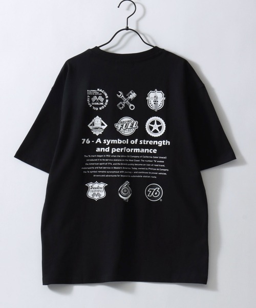 76(セブンティシックス)の「76Lubricants/ナナロクルブリカンツ プリント ワンポイント刺繍 アソート 半袖Tシャツ レディース メンズ(Tシャツ/カットソー・メンズ・ブラック/ブラック系その他2/ブラック系その他/ホワイト系その他2/ブラック系その他3/ホワイト系その他4/ホワイト/ホワイト系その他/ホワイト系その他3/ブラック系その他4・M/L/LL)」の21枚目の写真