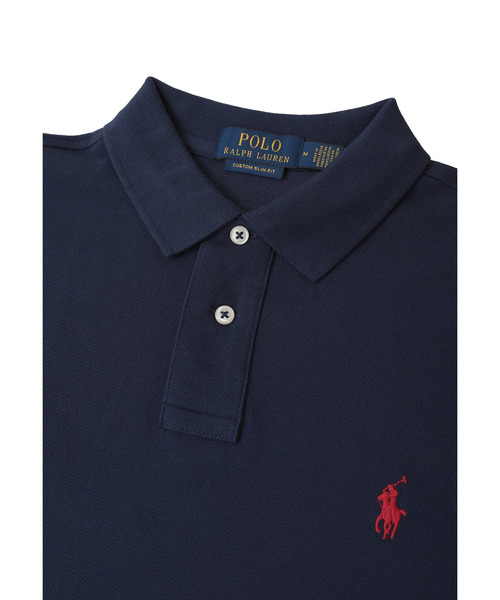 POLO RALPH LAUREN(ポロ ラルフ ローレン)の「<POLO RALPH LAUREN(ポロ ラルフ ローレン)>カスタムスリムフィットポロシャツ(Tシャツ/カットソー・レディース・ブルー系その他3/ホワイト系その他3・M)」の11枚目の写真
