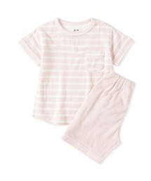 無印良品 | ベビー　着るタオル　両面パイル　半袖ルームウェアセット(ルームウェア/パジャマ)