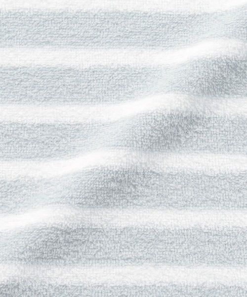 無印良品（ムジルシリョウヒン）の「ベビー　着るタオル　両面パイル　半袖ルームウェアセット（ルームウェア/パジャマ・キッズ・ピンク系/ブルー系・100-110/80-90）」の3枚目の写真