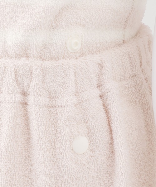 無印良品（ムジルシリョウヒン）の「ベビー　着るタオル　両面パイル　半袖ルームウェアセット（ルームウェア/パジャマ・キッズ・ピンク系/ブルー系・100-110/80-90）」の10枚目の写真