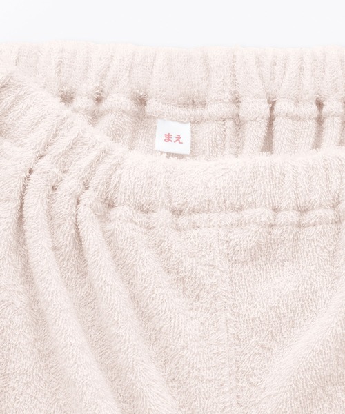 無印良品（ムジルシリョウヒン）の「ベビー　着るタオル　両面パイル　半袖ルームウェアセット（ルームウェア/パジャマ・キッズ・ピンク系/ブルー系・100-110/80-90）」の12枚目の写真