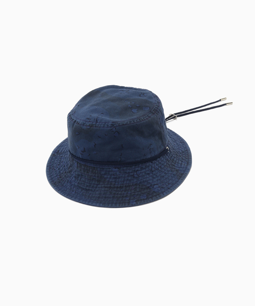 B.C STOCK（ベーセーストック）の「sublimeroe / サブライムロー DYED CAMO SAFARI HAT（ハット・メンズ・ピンク/グリーン/ブラック/ネイビー・FREE）」の3枚目の写真