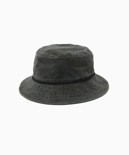 B.C STOCK（ベーセーストック）の「sublimeroe / サブライムロー DYED CAMO SAFARI HAT（ハット・メンズ・ピンク/グリーン/ブラック/ネイビー・FREE）」の5枚目の写真