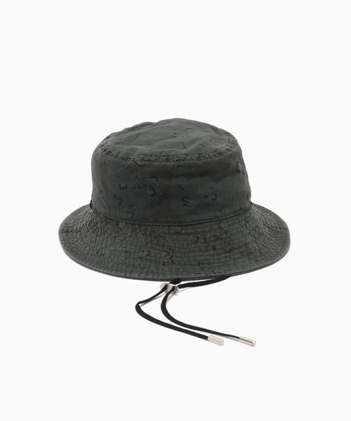 B.C STOCK（ベーセーストック）の「sublimeroe / サブライムロー DYED CAMO SAFARI HAT（ハット・メンズ・ピンク/グリーン/ブラック/ネイビー・FREE）」の6枚目の写真