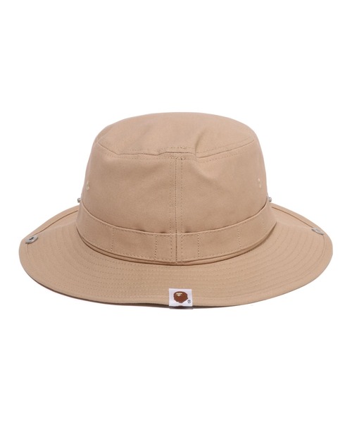 A BATHING APE（アベイシングエイプ）の「BAPE HAT（ハット・キッズ・ベージュ/ネイビー・FREE）」の3枚目の写真