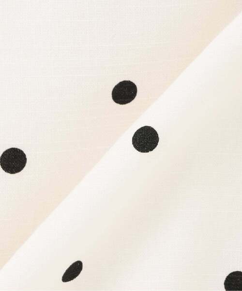 petit main LIEN（プティマインリアン）の「【親子リンク】コットンレーストップス（シャツ/ブラウス・レディース・アイボリー/ブルー・F）」の4枚目の写真