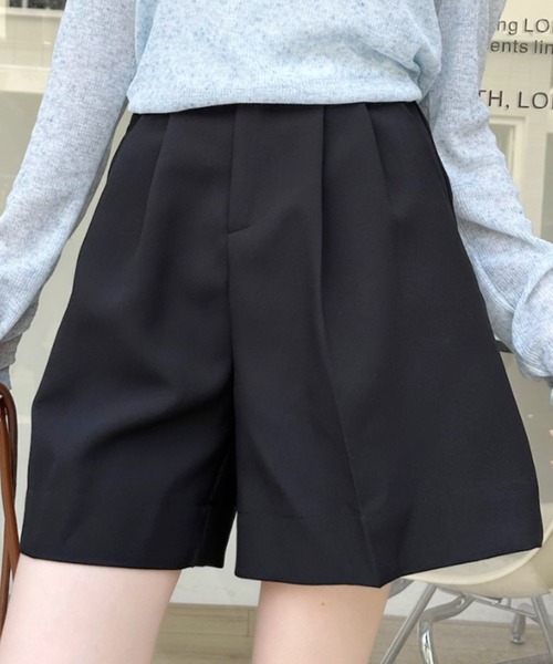 Ada.(エイダ)の「フロント2タック ショートパンツ(その他パンツ・レディース・グレー/ブラック/アイボリー・M/S)」の13枚目の写真