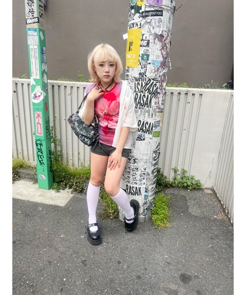 Desigual(デシグアル)の「花鳥刺繍レースシャツ ホワイト(シャツ/ブラウス・レディース・ホワイト・XS/XL/M)」の10枚目の写真