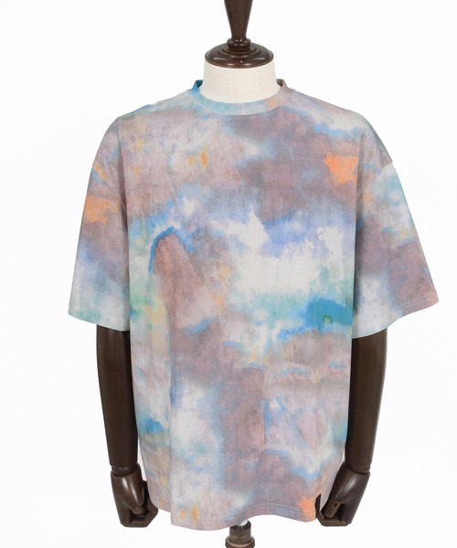 CAMBIO（カンビオ）の「mt10468-Watercolor Gradient Tee Tシャツ(PF-261-023)（Tシャツ/カットソー・メンズ・パープル/グレー・M/L）」の16枚目の写真