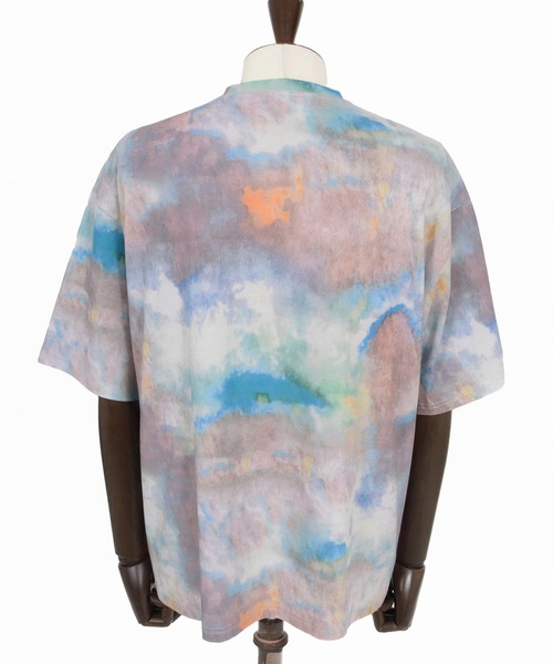 CAMBIO（カンビオ）の「mt10468-Watercolor Gradient Tee Tシャツ(PF-261-023)（Tシャツ/カットソー・メンズ・パープル/グレー・M/L）」の17枚目の写真